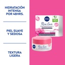 Nivea Rose Care Gel Crema Hidratante Acido Hialuronico 50ml