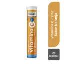Energy vitamina C + naranja 20 und efervescente - tubo