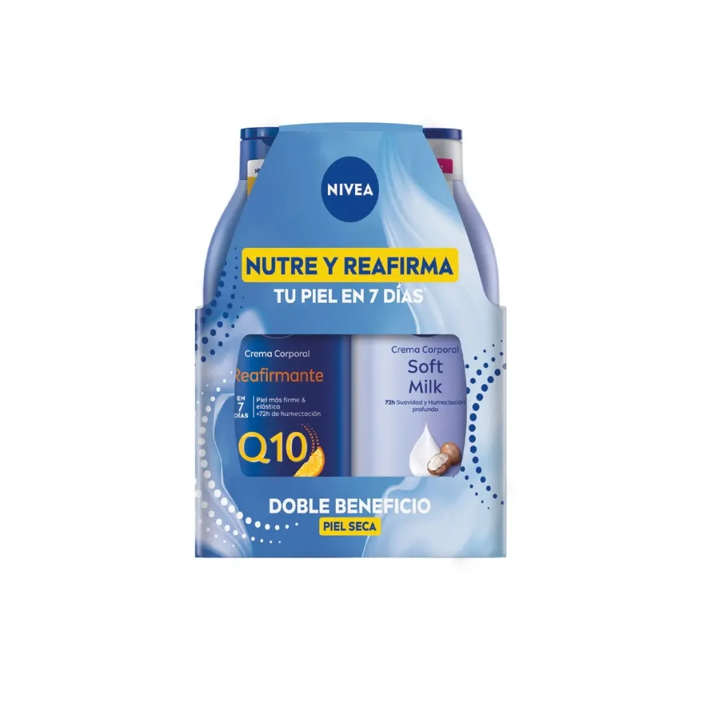 [N286327] Pack Nivea Reafirmante Q10 + Soft Milk
