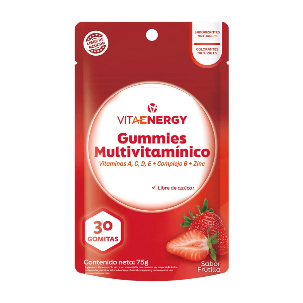 VitaEnergy Gummies gomitas multivitaminico (a+c+d+e+complejo b+zinc) 30und